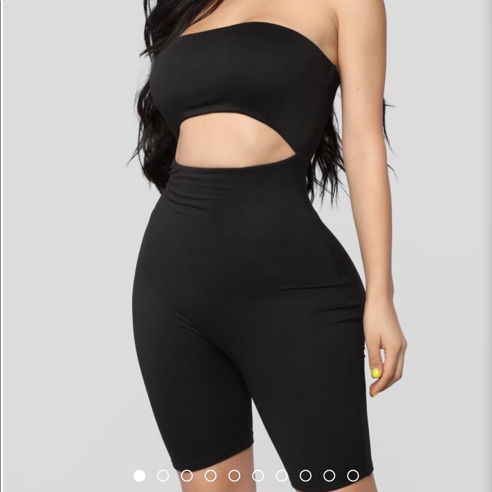 Cut out Romper fashion nova